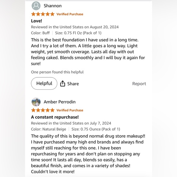 Revlon Candid GLOW Foundation Beige x2 - Picture 15 of 17